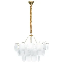 BIGOTE - Kroonluchter - Messing/Transparant - Glas 16 BIGOTE - Kroonluchter - Messing/Transparant - Glas -Leenbakker Winkel 722cc7490c7645b9b091012d89e8b432