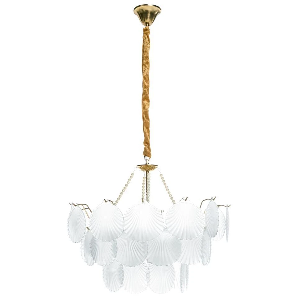 BIGOTE - Kroonluchter - Messing/Transparant - Glas 6 BIGOTE - Kroonluchter - Messing/Transparant - Glas - Afbeelding 6