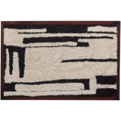 WOOOD Anka Wanddeco - Katoen/Hout - Zwart/Wit - 90x60x10 10 WOOOD Anka Wanddeco - Katoen/Hout - Zwart/Wit - 90x60x10 -Leenbakker Winkel 73c7d58faa18482d8fb8135b9fa5d832