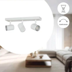 EGLO Consuma 1 Spot - GU10 - 40 Cm - Wit -Leenbakker Winkel 73fd42be0cf04e7fa1a111f410795fb1