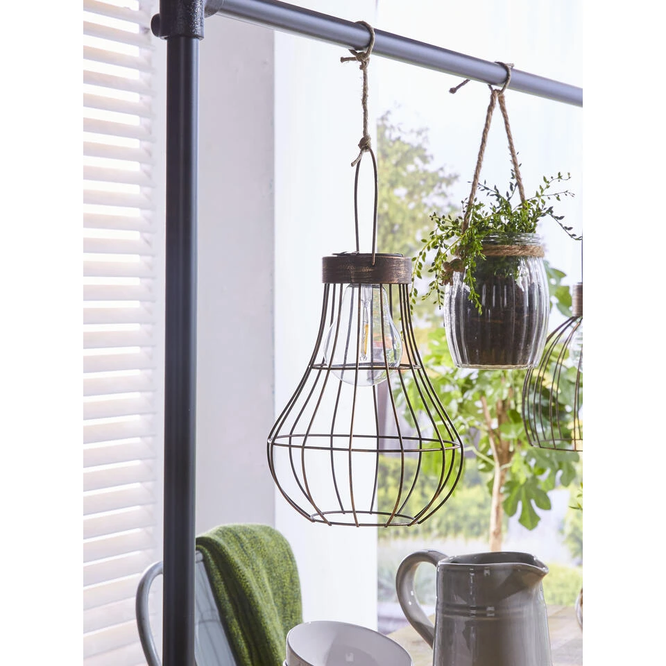 Luxform - Solar Hanglamp - Manchester - LED - Werkend Op Zonne-energie 2 Luxform - Solar Hanglamp - Manchester - LED - Werkend Op Zonne-energie - Afbeelding 2