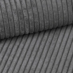 Meubella - Hoekbank Nicoreta - Donkergrijs Ribstof - Links -Leenbakker Winkel 759da79001c6494ea122d9587eaf7e81