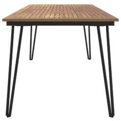 VidaXL - Tuintafel Met Haarspeldpoten - Bruin - Hout - 180 X 90 X 75 Cm 11 VidaXL - Tuintafel Met Haarspeldpoten - Bruin - Hout - 180 X 90 X 75 Cm -Leenbakker Winkel 75b3fbf3bb9d4d8b9cf8116a20eebe20
