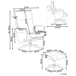JAPET - Relaxfauteuil Met Voetenbank - Beige - Bouclé -Leenbakker Winkel 75f88751f5b544c0b89dc5c4a1e1112c