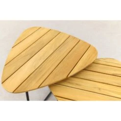 4 Seasons Verdi Set Van 2 Teak Driehoekige Salontafels -Leenbakker Winkel 760dbb77f6cd4c5a977362e0fcc7ba12