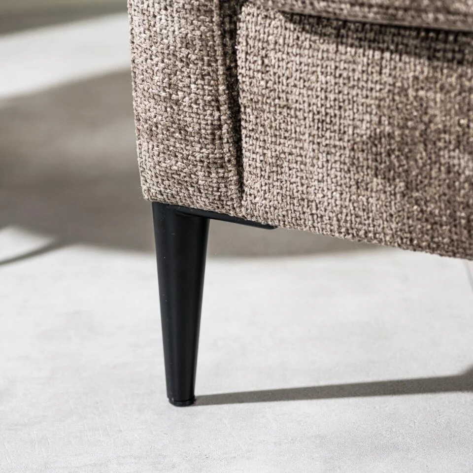 Fauteuil Flora Bruin Stof - Stof - Bruin 2 Fauteuil Flora Bruin Stof - Stof - Bruin - Afbeelding 2