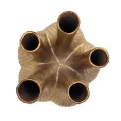 Merkloos DK Design Vaas Aglio - Tulpenvaas - XL -mat Goud - D26 X H35 Cm -Leenbakker Winkel 7692cb02cf2547629251e3bc61155889