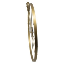 Klok - Luxe Gouden Ronde Hangende Klok - 55 X 65 -Leenbakker Winkel 786c661015594603a1f50a80fe671bc4