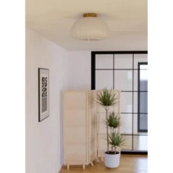 EGLO Summerhill Plafonnière - E27 - Ø 40 Cm - Papier - Wit -Leenbakker Winkel 78e874c8d0654830992f8df85a00f6c0