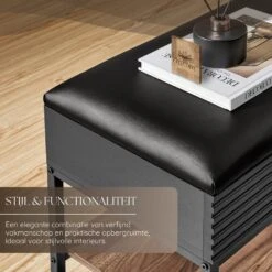 O'DADDY Schoenenbank Zwart Bruin -Leenbakker Winkel 790435bf0d8140c8b7329cc3cb3ef953