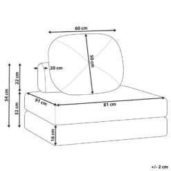 OLDEN - Slaapbank - Roze - Stof -Leenbakker Winkel 791a47cbb30f41ff84d67ae777ab336b