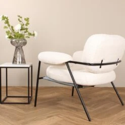 DS4U - Amy Fauteuil - Ivoor -Leenbakker Winkel 7990b632623e4f0ca2a13de35f702bd0