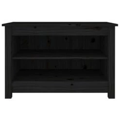 VidaXL - Schoenenbank - Zwart - Grenenhout -Leenbakker Winkel 79e10f0247754e90b351efb6805a46fe