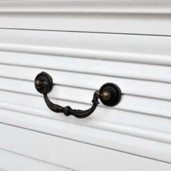 VidaXL Bureau Ministre Wit 140x48x80 Cm -Leenbakker Winkel 7ae5ff8289084ca0be5c3c720e5f0fc0