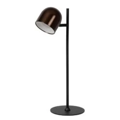 Lucide SKANSKA RECH Bureaulamp - Koffie -Leenbakker Winkel 7c97713a6ba743e082ba891bf913c19d