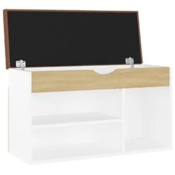 VidaXL - Schoenenbank - Beige - Bewerkt Hout -Leenbakker Winkel 7cb6b5b7b5fe46408eca6023fb8dc2b1