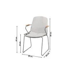 4 Seasons Veneto Tuinstoel (1 Stuk) - Stapelbaar -Leenbakker Winkel 7d2d2ca826fe483c984d0ea621e01a3c