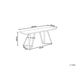 Beliani Hocker UPTON - Lichte Houtkleur Mdf, Metaal -Leenbakker Winkel 7ed687c9140a42d2adee6853421b2959