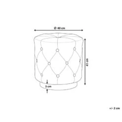 CARROLLTON - Poef - Bruin - 40 Cm - Fluweel 9 CARROLLTON - Poef - Bruin - 40 Cm - Fluweel -Leenbakker Winkel 7ee9ffa1af9c4f5e98626a1242850f43