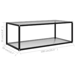 VidaXL Salontafel 100x50x35 Cm Gehard Glas Transparant 7 VidaXL Salontafel 100x50x35 Cm Gehard Glas Transparant -Leenbakker Winkel 7eed18373d6b4c41a3341664c37a42e8