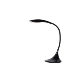Lucide Bureaulamp Emil LED - Zwart - Ø17 Cm