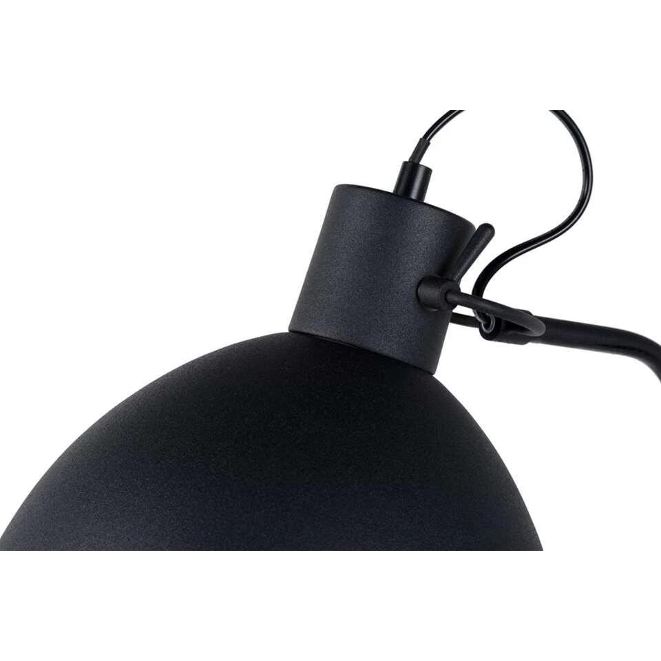 Lucide Leeslamp Sahdi - Zwart - Ø28 Cm 3 Lucide Leeslamp Sahdi - Zwart - Ø28 Cm - Afbeelding 3