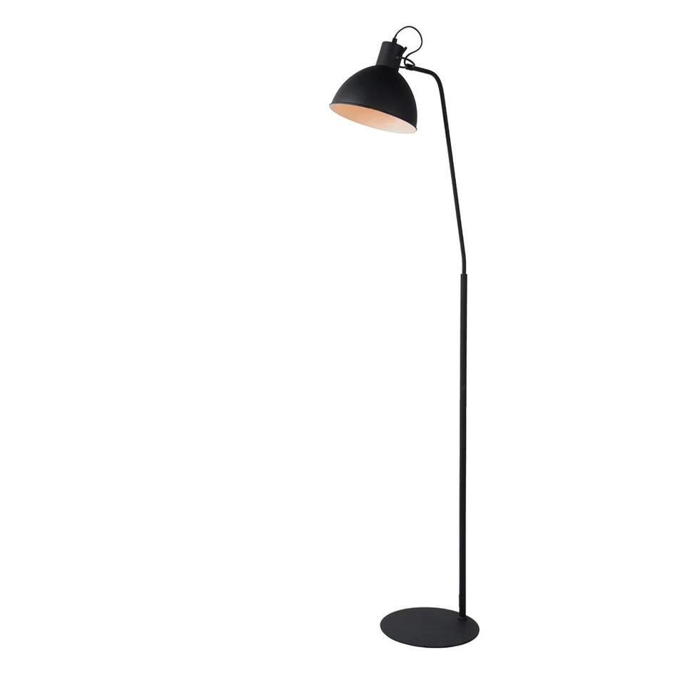 Lucide Leeslamp Sahdi - Zwart - Ø28 Cm 1 Lucide Leeslamp Sahdi - Zwart - Ø28 Cm