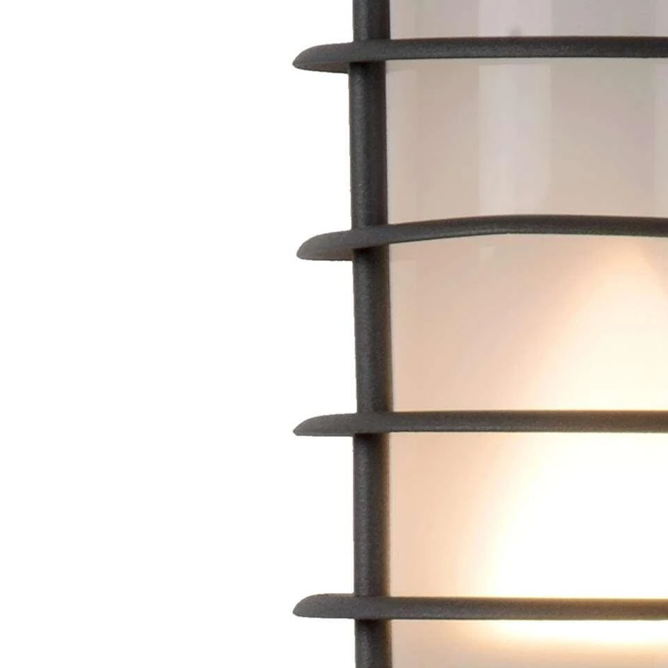 Lucide Sokkellamp Solid IP54 - Zwart - 14,5x14,5x50 Cm 4 Lucide Sokkellamp Solid IP54 - Zwart - 14,5x14,5x50 Cm - Afbeelding 4