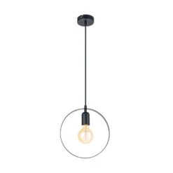EGLO Hanglamp Bedington Rond - Zwart -Leenbakker Winkel 81016989 0003