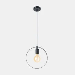 EGLO Hanglamp Bedington Rond - Zwart -Leenbakker Winkel 81016989 0004