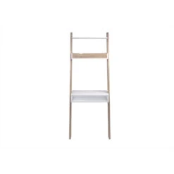 Bureau Delta - Wit/eikenkleur - 180,4x65,1x48,1 Cm