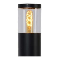 Lucide Sokkellamp Buiten FEDOR IP44 - Zwart - 13x13x49,5 Cm -Leenbakker Winkel 81018840 0600