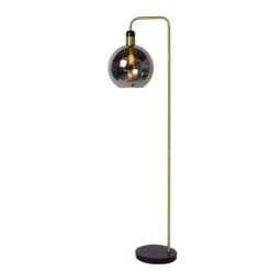 Lucide Vloerlamp Julius - Grijs - 28x44x158 Cm