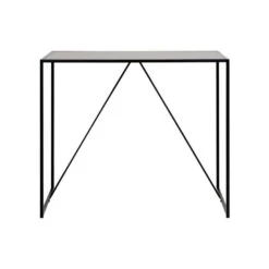 Bartafel Jaxx - Zwart - 105x120x60 Cm