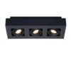 Lucide Plafondspot Xirax 3 Lamp - Zwart