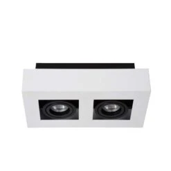 Lucide Plafondspot Xirax 2 Lamp - Wit 6 Lucide Plafondspot Xirax 2 Lamp - Wit -Leenbakker Winkel 81026204 0002