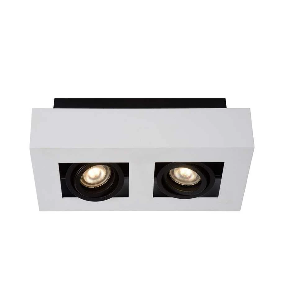 Lucide Plafondspot Xirax 2 Lamp - Wit 4 Lucide Plafondspot Xirax 2 Lamp - Wit - Afbeelding 4