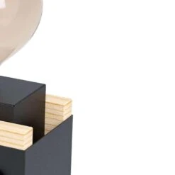 EGLO Tafellamp Layham - Bruin/zwart -Leenbakker Winkel 81028704 0300