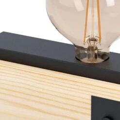 EGLO Tafellamp Layham - Bruin/zwart -Leenbakker Winkel 81028704 0400