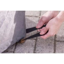 Outdoor Covers Stapelstoelhoes - Grijs - 66x95x133/93 Cm -Leenbakker Winkel 81029498 0300