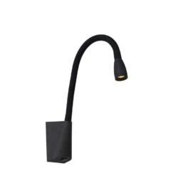 Lucide Bedlamp Galen LED - Zwart