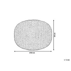 CONRAD - Poef - Koper - 50 Cm - Katoen -Leenbakker Winkel 831f1c8ac9ce44bf9f81822de4d18775