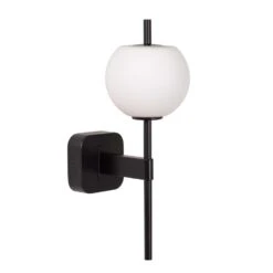 Lucide ELDA Wandlamp - Zwart -Leenbakker Winkel 85030d52b09540eebb14c56b122fb62e