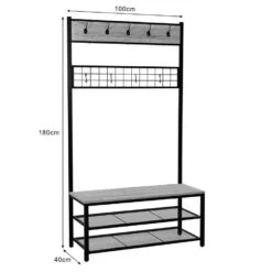 Halkast Alizee - 100x40x180cm - Eikdecor/zwart 15 Halkast Alizee - 100x40x180cm - Eikdecor/zwart -Leenbakker Winkel 8516a1d050cb4f5fb62bf17cea2837d5