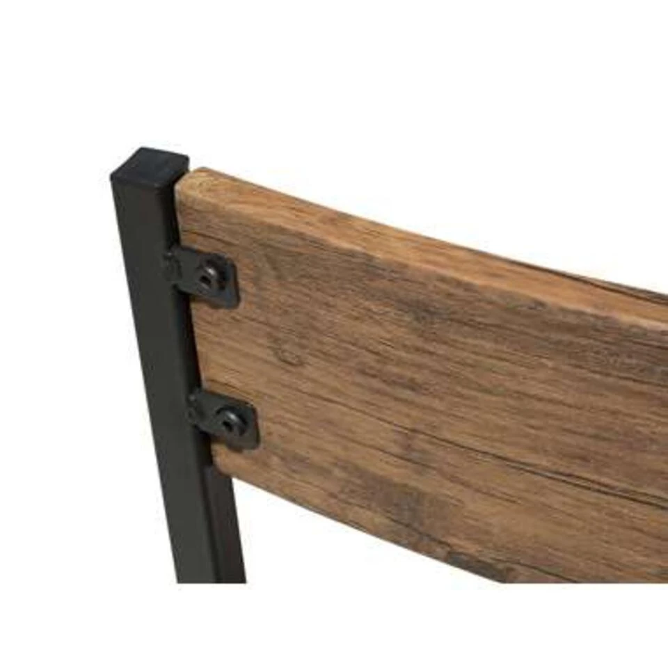 Beliani Eetkamerset LAREDO - Zwart Mdf 2 Beliani Eetkamerset LAREDO - Zwart Mdf - Afbeelding 2