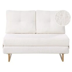 JERSLEV - 2-zits Slaapbank - Off-white - Bouclé -Leenbakker Winkel 886599f3643545bb92ee4033ca6107cb