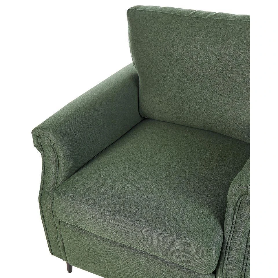 VIETAS - Fauteuil - Groen - Polyester 6 VIETAS - Fauteuil - Groen - Polyester - Afbeelding 6