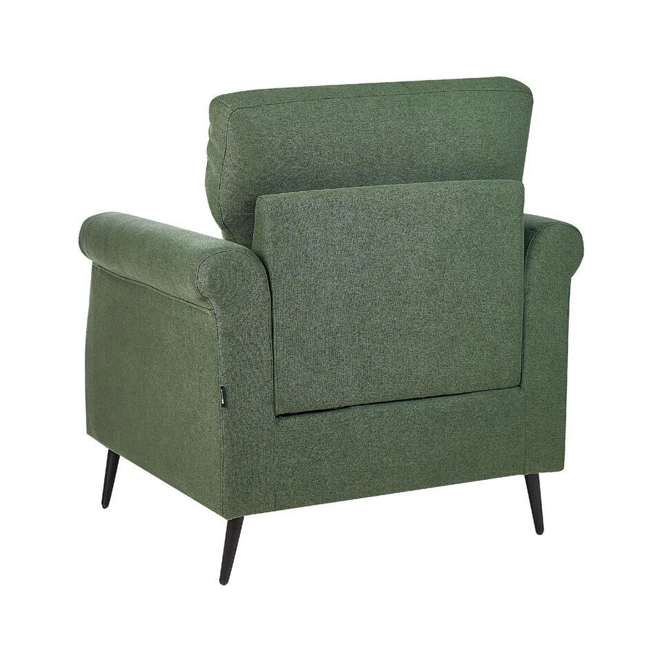 VIETAS - Fauteuil - Groen - Polyester 5 VIETAS - Fauteuil - Groen - Polyester - Afbeelding 5