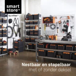 SmartStore Stevige Opbergbox 50L Set Van 2 - 59x39x34cm 13 SmartStore Stevige Opbergbox 50L Set Van 2 - 59x39x34cm -Leenbakker Winkel 8ac680a364744e6eae489300b7f1e6db