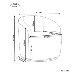 DAVIK - Fauteuil - Lichtgroen - Bouclé -Leenbakker Winkel 8d7191a42f9447559876ff0284715631